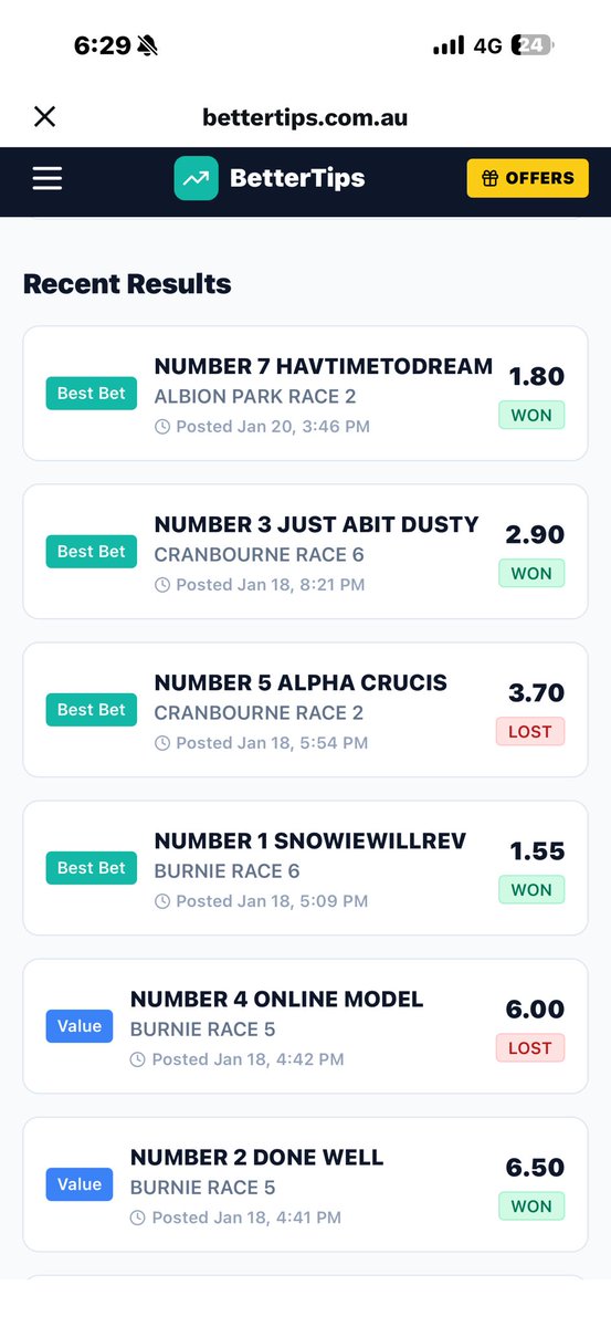 If you’re avid punter, be sure to get around this page ! He’s all about the long run, &amp; is an absolute genius when it comes to horses 🔥🤩 <a href="/BetterTipsAus/">BetterTips</a>