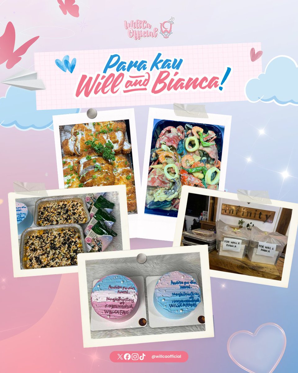 willcaofc's tweet image. 𝐀𝐋𝐋 𝐋𝐎𝐕𝐄 𝐅𝐎𝐑 𝐖𝐈𝐋𝐋 𝐀𝐍𝐃 𝐁𝐈𝐀𝐍𝐂𝐀!

The day isn’t over yet and neither is the love. This time, we send more than just food and sweets. We send comfort, strength, and a reminder that they are deeply loved and never alone.

To everyone who helped make this…