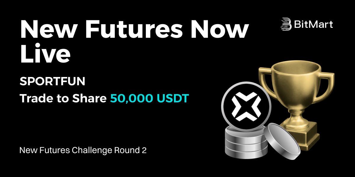 BitMart_Futures's tweet image. 🔥 #SPORTFUN New Futures Now Live on BitMart
🎁 Trade &amp;amp; Share 50,000 USDT
⏰ Deadline: Jan 27, 2026, 15:59 (UTC)
👉 Join Now: bitmart.com/activity/futur…
