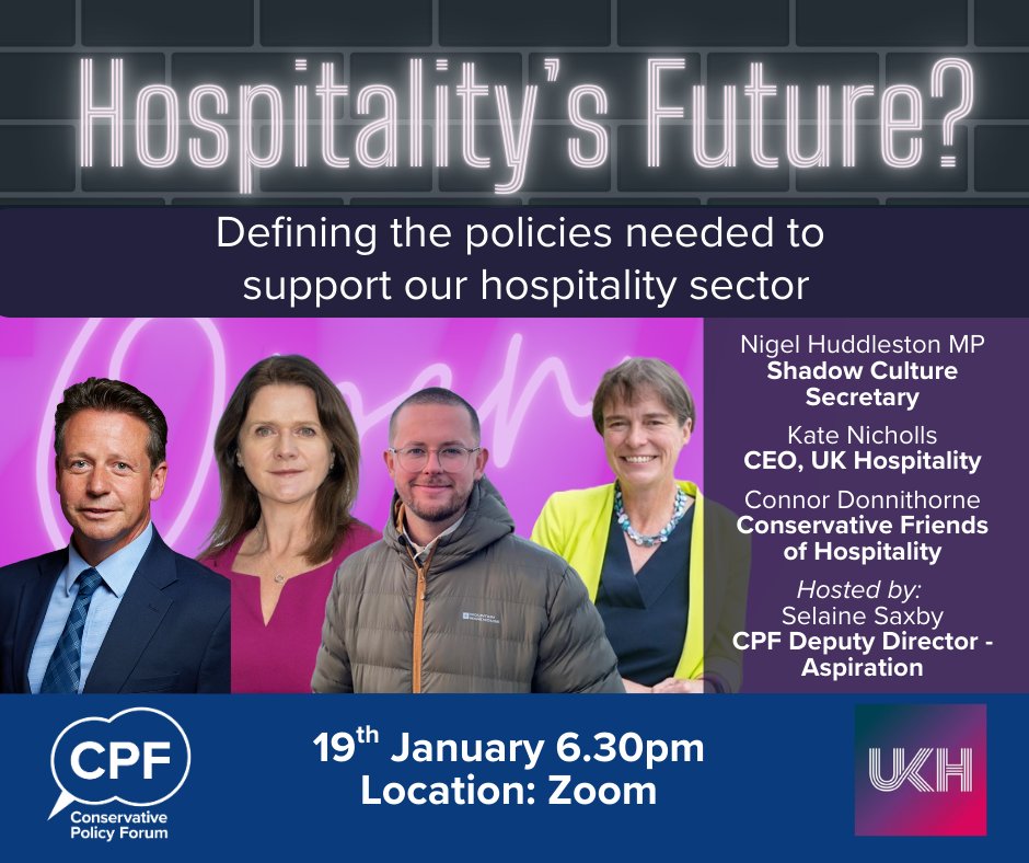 Shortly after the UQ from our Shadow Chancellor Mel Stride on Business Rates, the CPF held a packed all-member call looking at how we can support our hospitality sector...with <a href="/HuddlestonNigel/">Nigel Huddleston MP</a>, <a href="/UKHofficial/">UKHospitality</a>, <a href="/RubySampson18/">Cllr Ruby Sampson</a>, <a href="/cdonnithorne1/">Connor Donnithorne</a>, chair <a href="/SelaineSaxby/">Selaine Saxby</a>. Watch this space 👀
