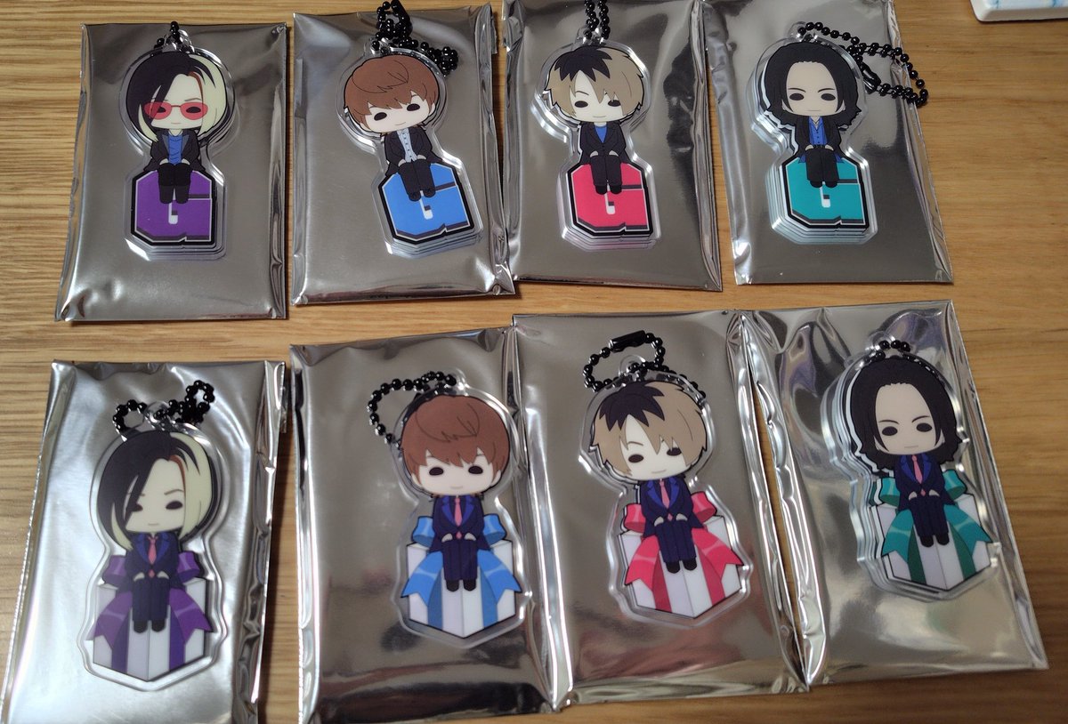 すわりんこGLAYちゃんコンプリートセットで届いたー！