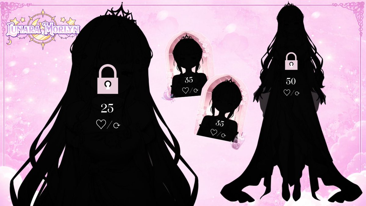 𓂃𓈒𓏸 ✦ MODEL REVEAL ✦ 𓏸𓈒𓂃 

As the moon rises, a new form calls to be revealed… I am Lunara Morlyn, a soul wrapped in moonlight 🌙 

Let’s unveil this new form together, Strawbies 🍓 
↻ + ♡ to reveal ✨

#vtuberuprising #modelreveal #vtuberID #Vtuber #lunaramorlyn