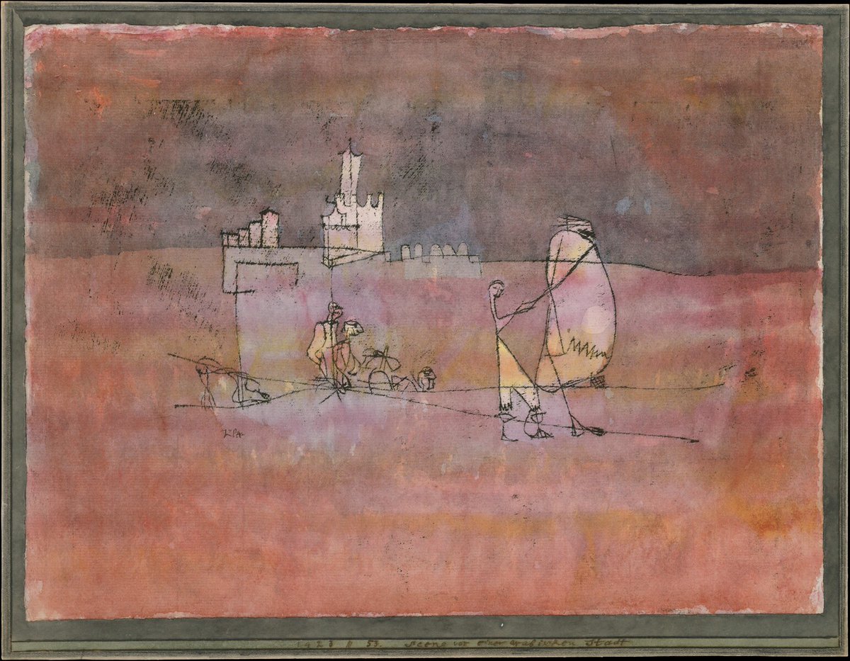 Episode Before an Arab Town #artbots #klee