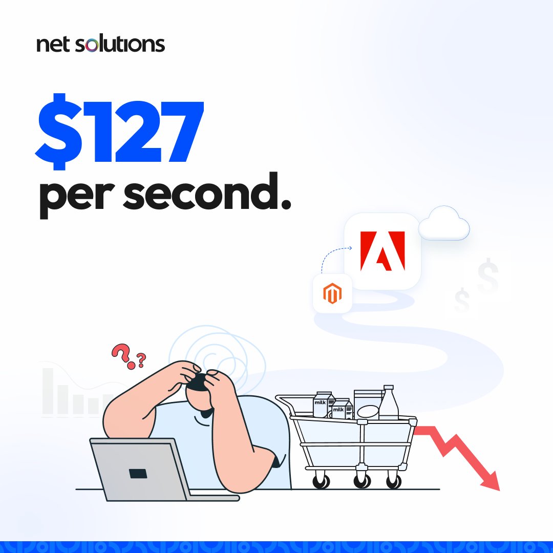 At first, it looks like just a number.
But $127 per second can quietly turn into a serious growth problem.

When performance slows down, the impact shows up everywhere. Lost orders, higher cart abandonment, frustrated customers, and stalled momentum. Over time, “good enough”