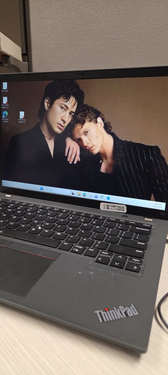 SchieckKaren's tweet photo. When your an old F@#$ but still love love and beautiful scenery.  Screensaver at work. #heatedrivalry #hudsonwilliams ##connorstorrie https://t.co/83wvcFstDI
