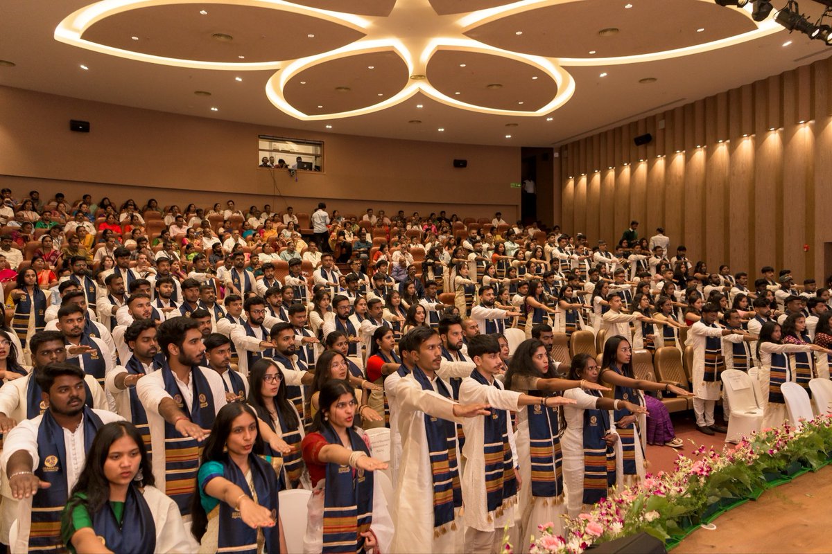 ChanakyaUni's tweet photo. Chanakya University celebrated its Second Convocation, Deekshanta Samarambha 2026 https://t.co/VqIcgHySaG