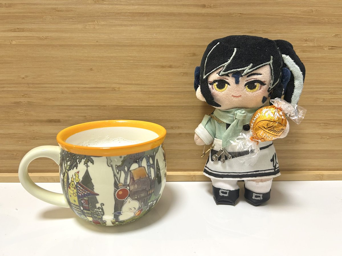 subaru_nui's tweet photo. すばぬいちゃんホットミルクいれた

リンツのチョコ食べるの？
いいねー https://t.co/AyBmc8irCI