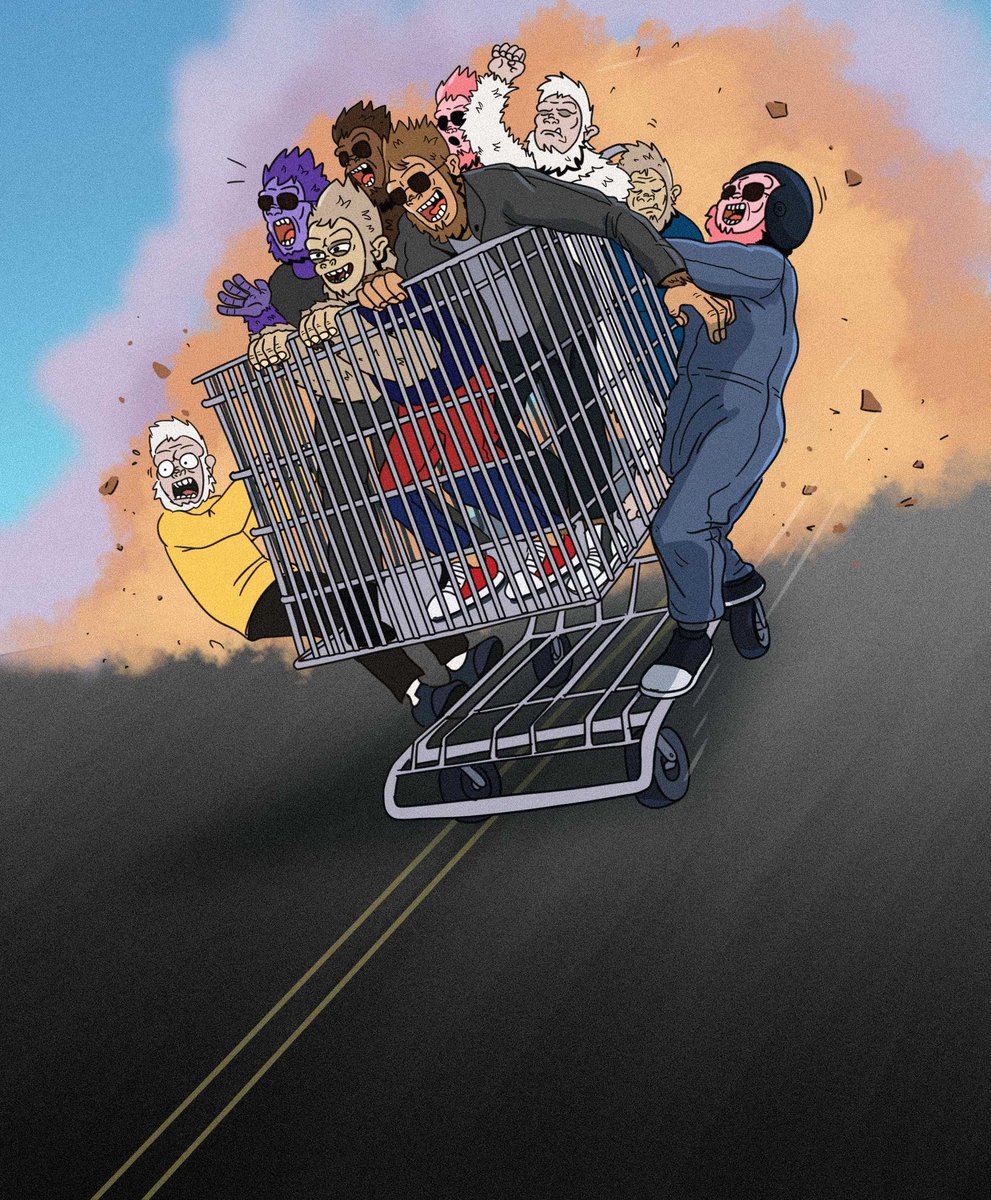 We just upgraded our NFT contract to ERC721-C.

No redeployment or migration. Same collection, now with enforced royalties at 4.2% and a burn function.

100% of royalties moving forward go straight into buying back and burning Shredding Sassy NFTs. 

Every secondary sale reduces