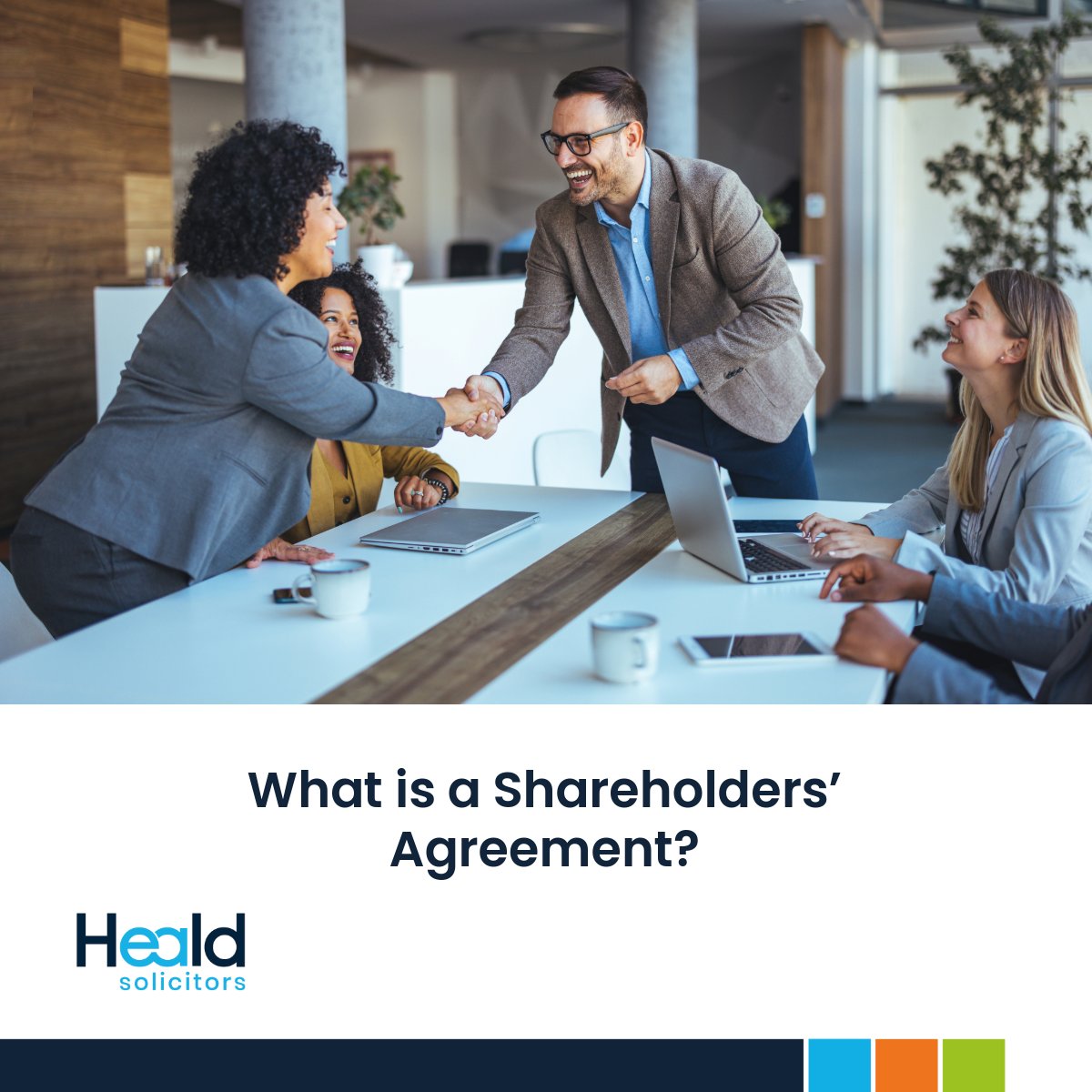 A shareholders’ agreement reduces the risk of disputes, clarifies decision-making, and ensures everyone knows where they stand.

✅ Protect your investment.
✅ Define your roles and voting rights.
✅ Plan for future changes.
