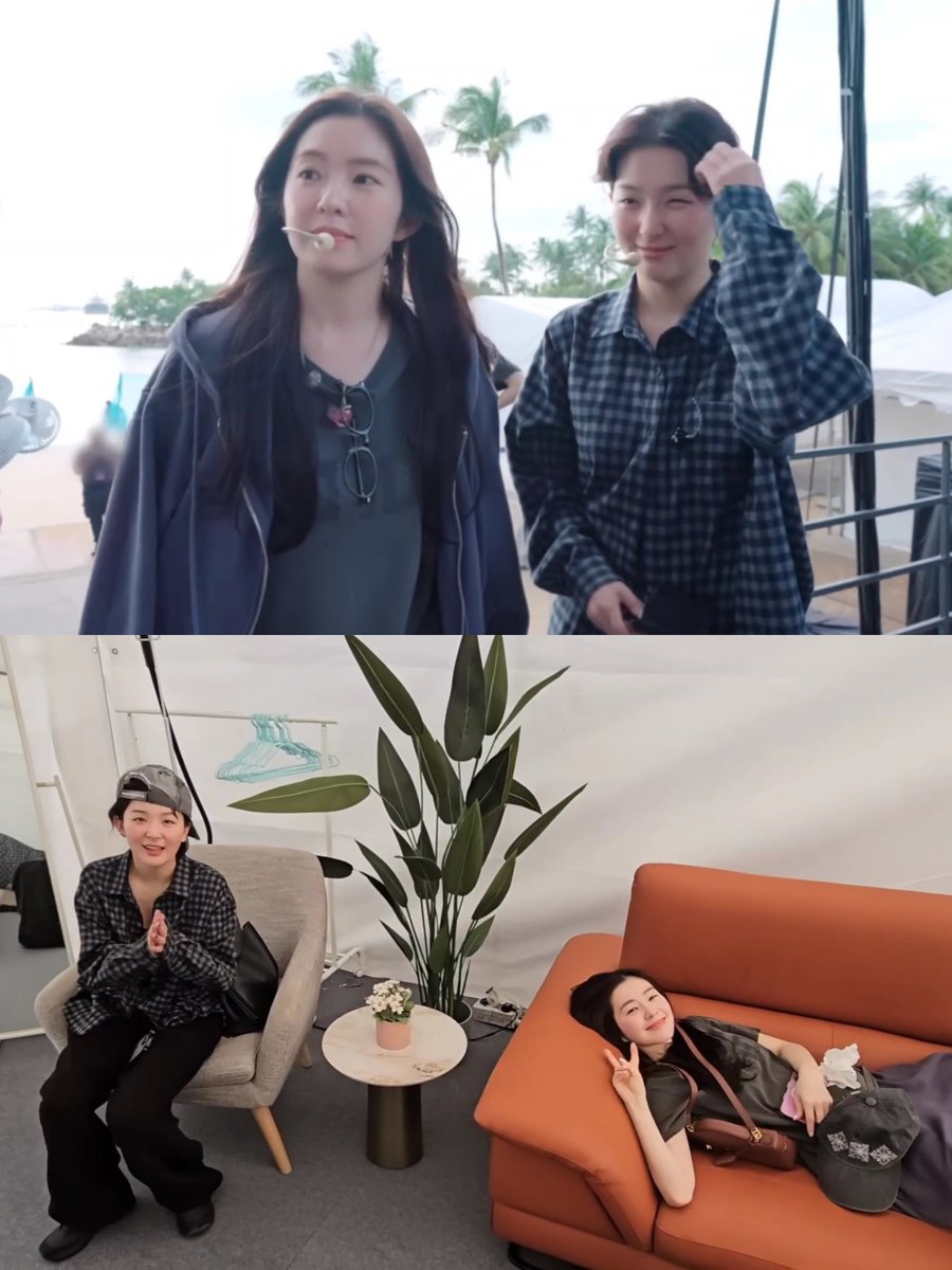 9TIMExD's tweet image. 🐻🐰 Before and After rehearsals 🌡♨️