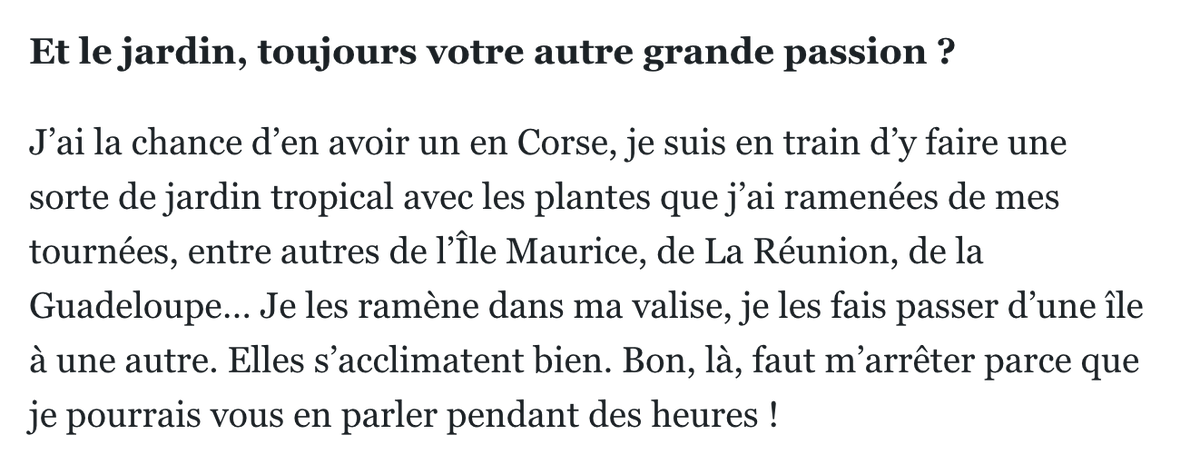 CorsicaAero's tweet image. Un humoriste, dans Le Parisien / Aujourd’hui en France, se vante d’avoir introduit des végétaux en Corse (au mépris, semble-t-il, de la réglementation en vigueur et des dangers que cela représente pour la biodiversité).