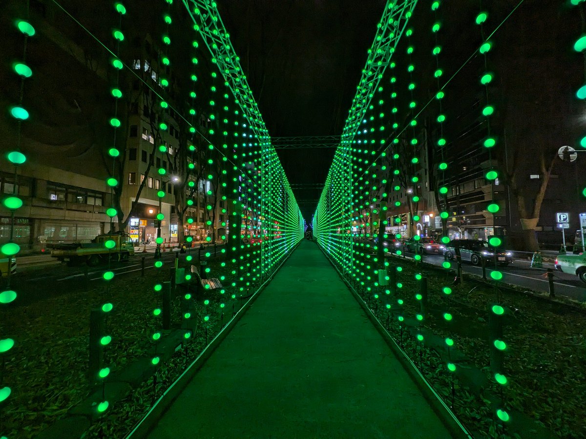 LIVING_Sendai's tweet image. #SENDAIBrightNightsSTORY #PHOTOreport #仙台街ネタ #イルミネーション #新しいイベント #定禅寺通 #リビング仙台