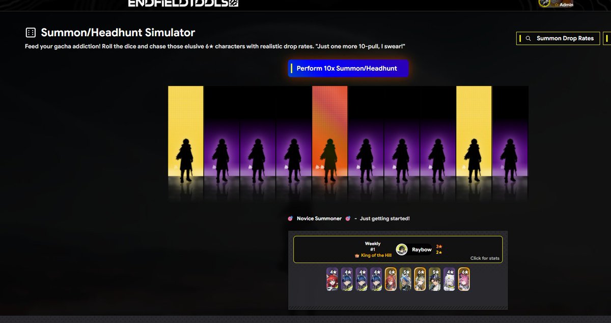 Irissia | Exburst | Endfieldtools | Zeroluck.gg tweet media