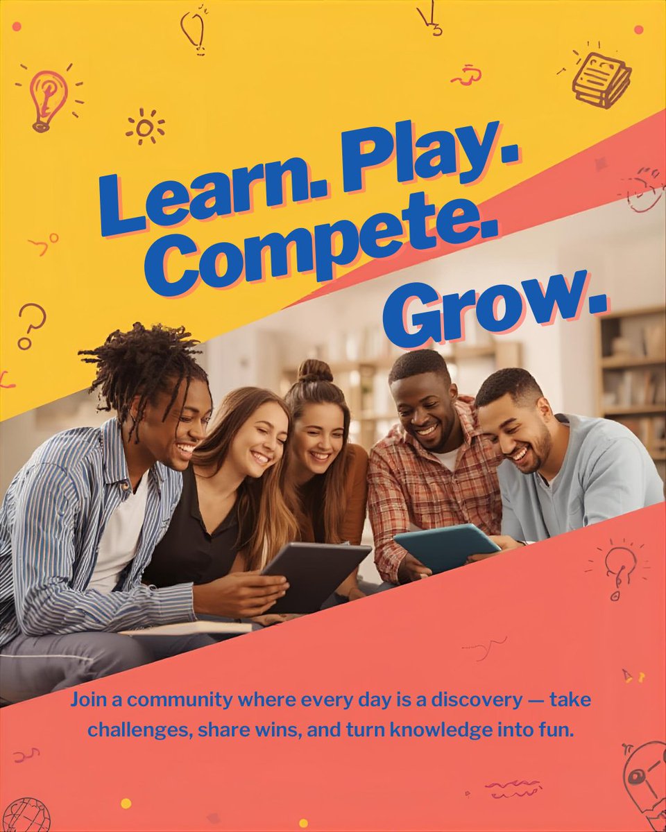 zest_initiative's tweet photo. What if learning was fun, competitive, and rewarding? 🤔

Welcome to Zest Initiative —
Where you learn, play, compete, and grow every day.

Would you join a daily learning challenge?
🔁 RT if YES | ❤️ Like if you’re curious

#ZestInitiative
#LearnPlayGrow https://t.co/48zsAWd1l4