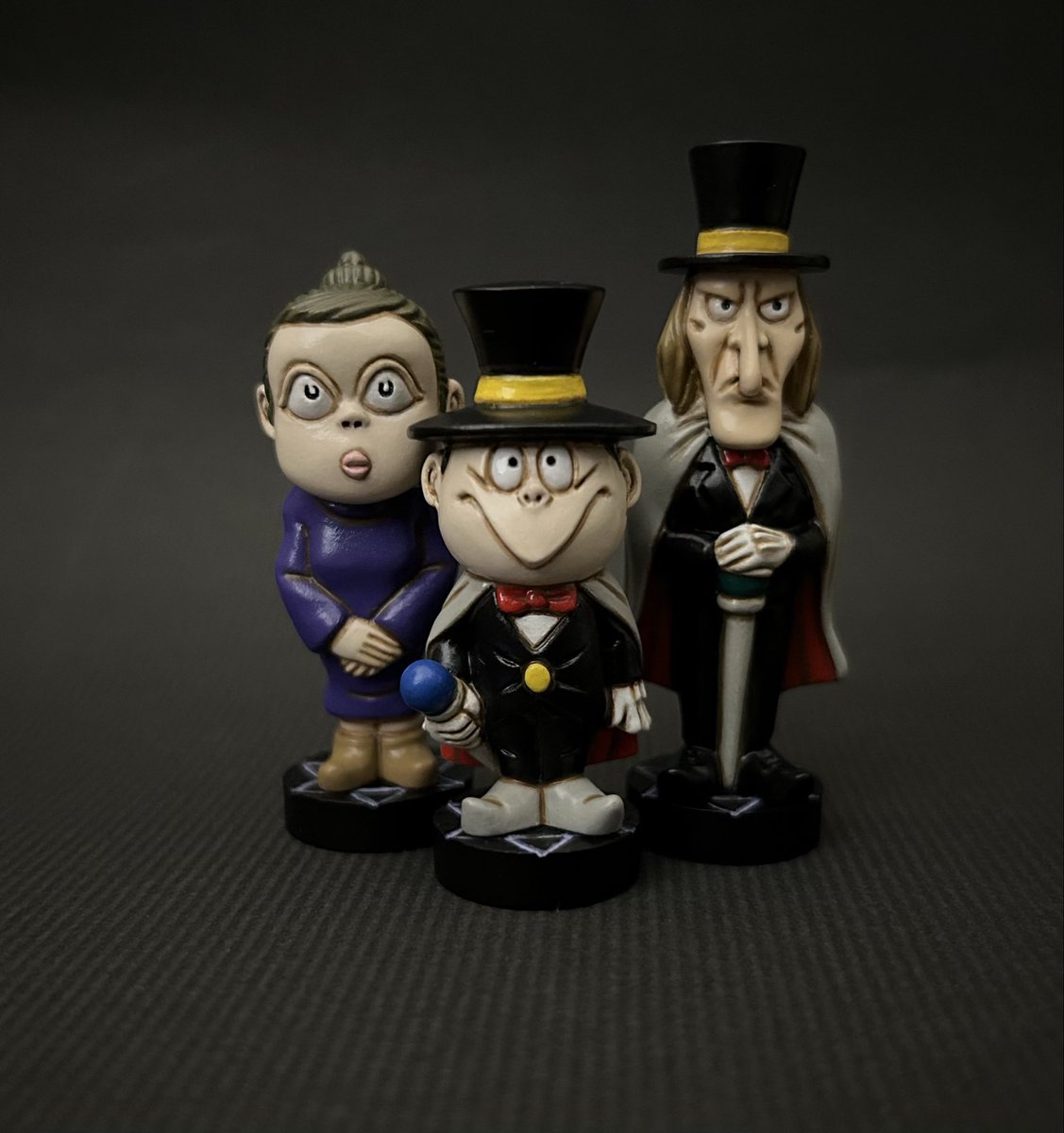 【WF再配布情報】
2月8日(日)開催予定のWF2026［Winter］にてアルイミマケズさんとのコラボ企画「水木百科 番外編」メシア奇譚より『メフィストファミリー』再配布予定。

ブース名:PARALYZING TOYZ
卓番:2-23-03

#悪魔くん #水木しげる #水木プロ #アルイミマケズ #WF #ワンフェス #WF2026