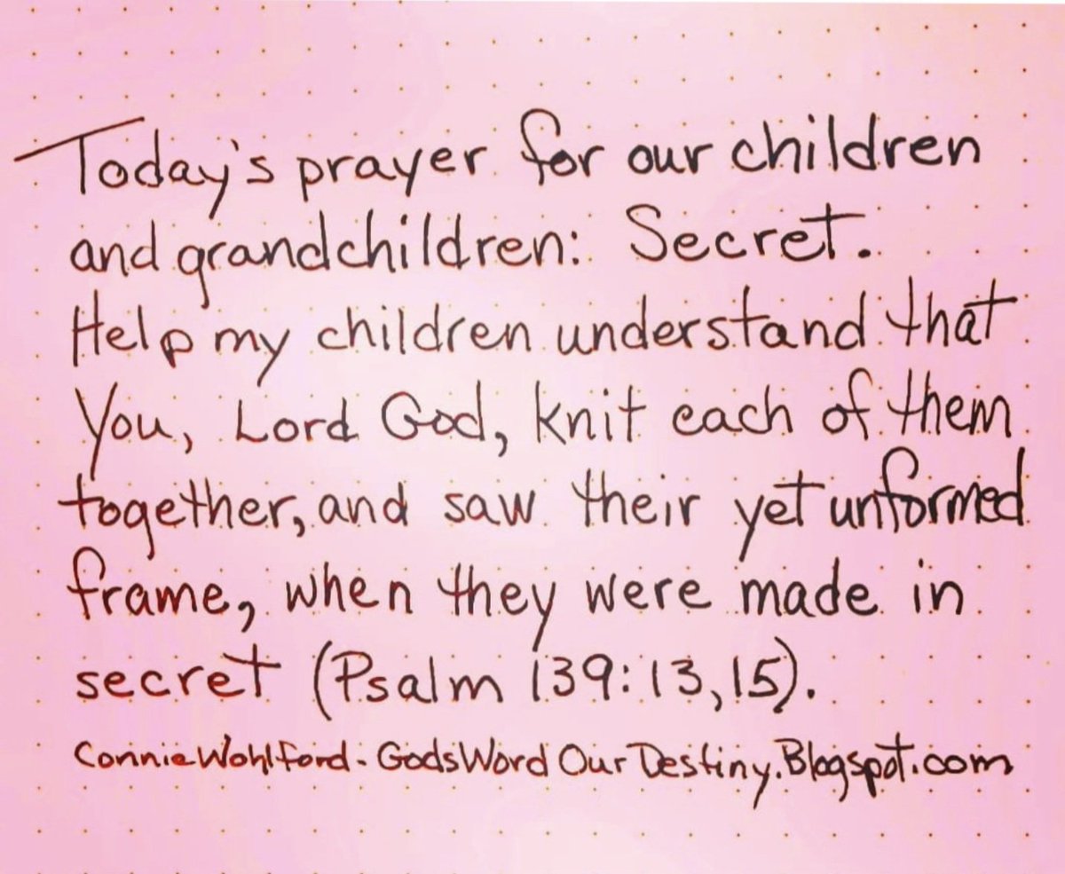wohlford_connie's tweet photo. Today for our #children and #grandchildren: secret.
#secret #madeinsecret #knit #knittogether #madebyGod #unformedframe #framed #psalm #GodsWordOurDestiny #Psalms https://t.co/qV1pTElyuw