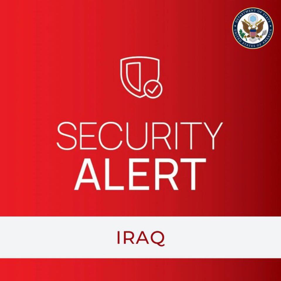 USCGERBIL's tweet image. Location: Erbil, Iraqi Kurdistan, Iraq
Event: U.S. Consulate General Erbil is monitoring calls for demonstrations in Erbil and other areas of the Iraqi Kurdistan Region on Tuesday, January 20, 2026. The U.S. Mission continues to advise U.S. citizens to monitor local media for…