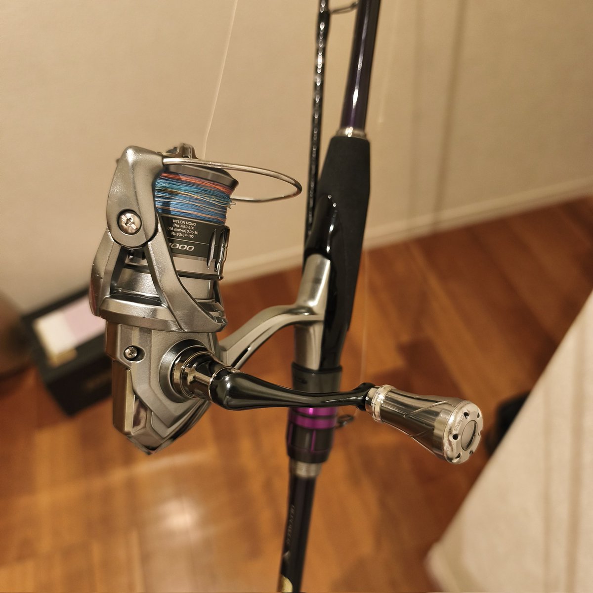 めんどくさ… 別に1000番のリールでシーバス釣りしたってエエやん