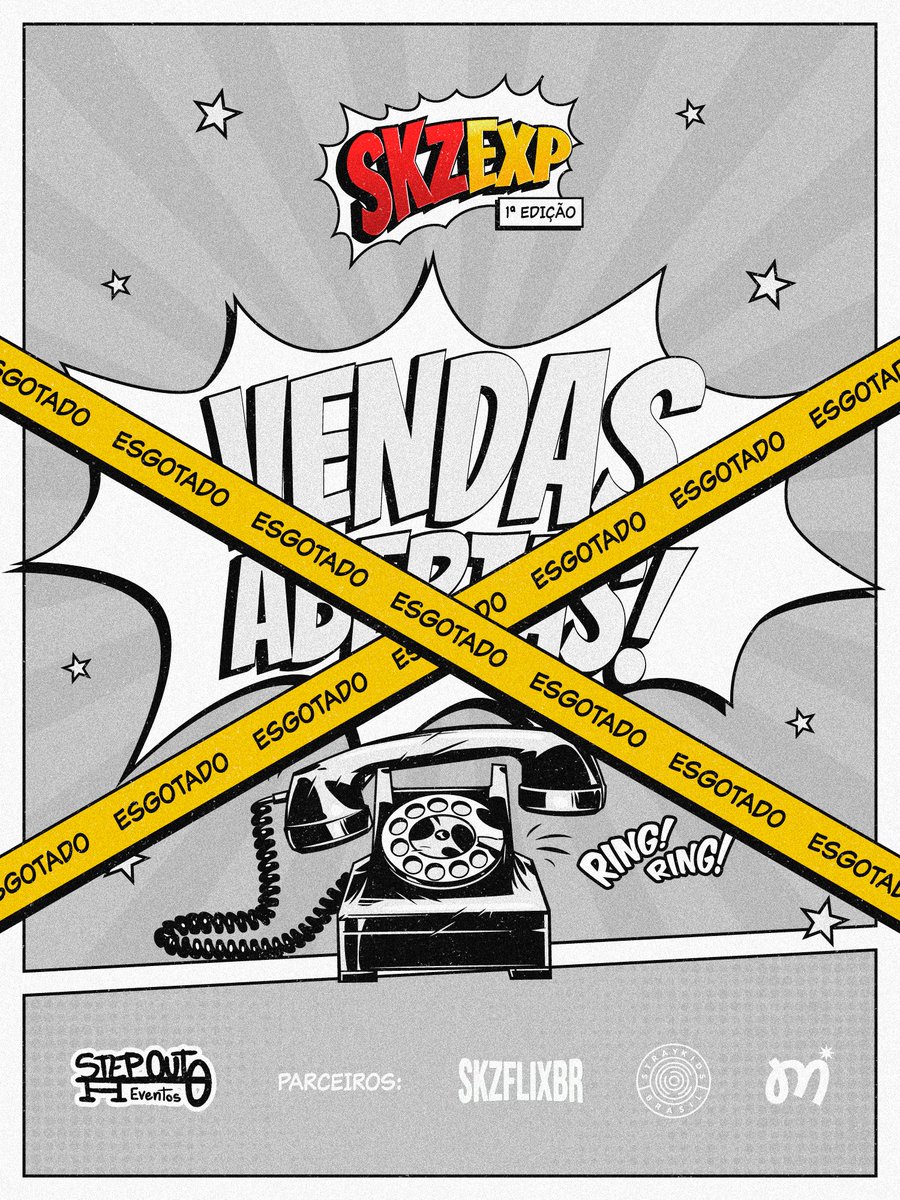 skzexperience's tweet photo. Nem um dia após o início das vendas, já viemos aqui informar: INGRESSOS ESGOTADOS! 🤯

💌 A primeira edição da SKZ Experience já promete ser tão especial. O sentimento que fica é de gratidão pelo interesse e confiança em nós. Estamos preparando um evento INESQUECÍVEL. https://t.co/h2iIQKsWtf