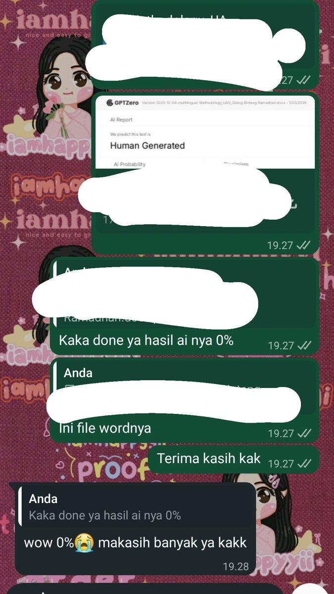 haiiamra's tweet image. #jasaparafrasecirainay