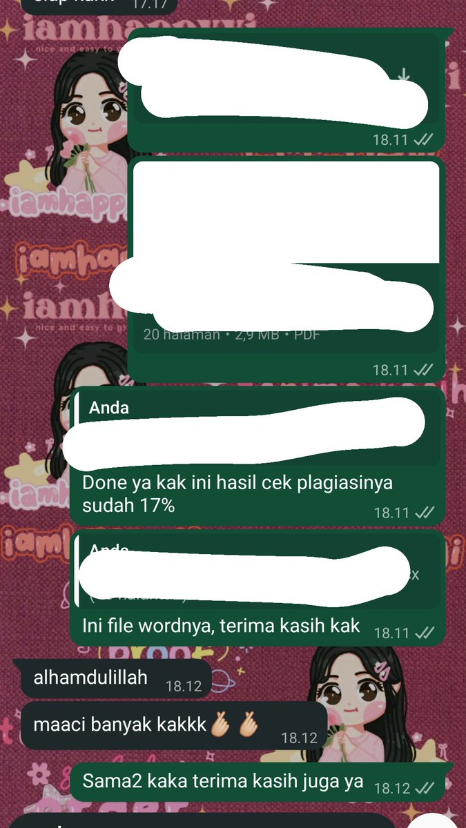 haiiamra's tweet image. #jasaparafrasecirainay