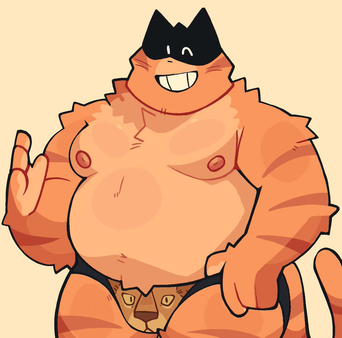 Anvil_April's tweet image. Gift art for @Ghostscles of us just matching huehue^^❤️🫶