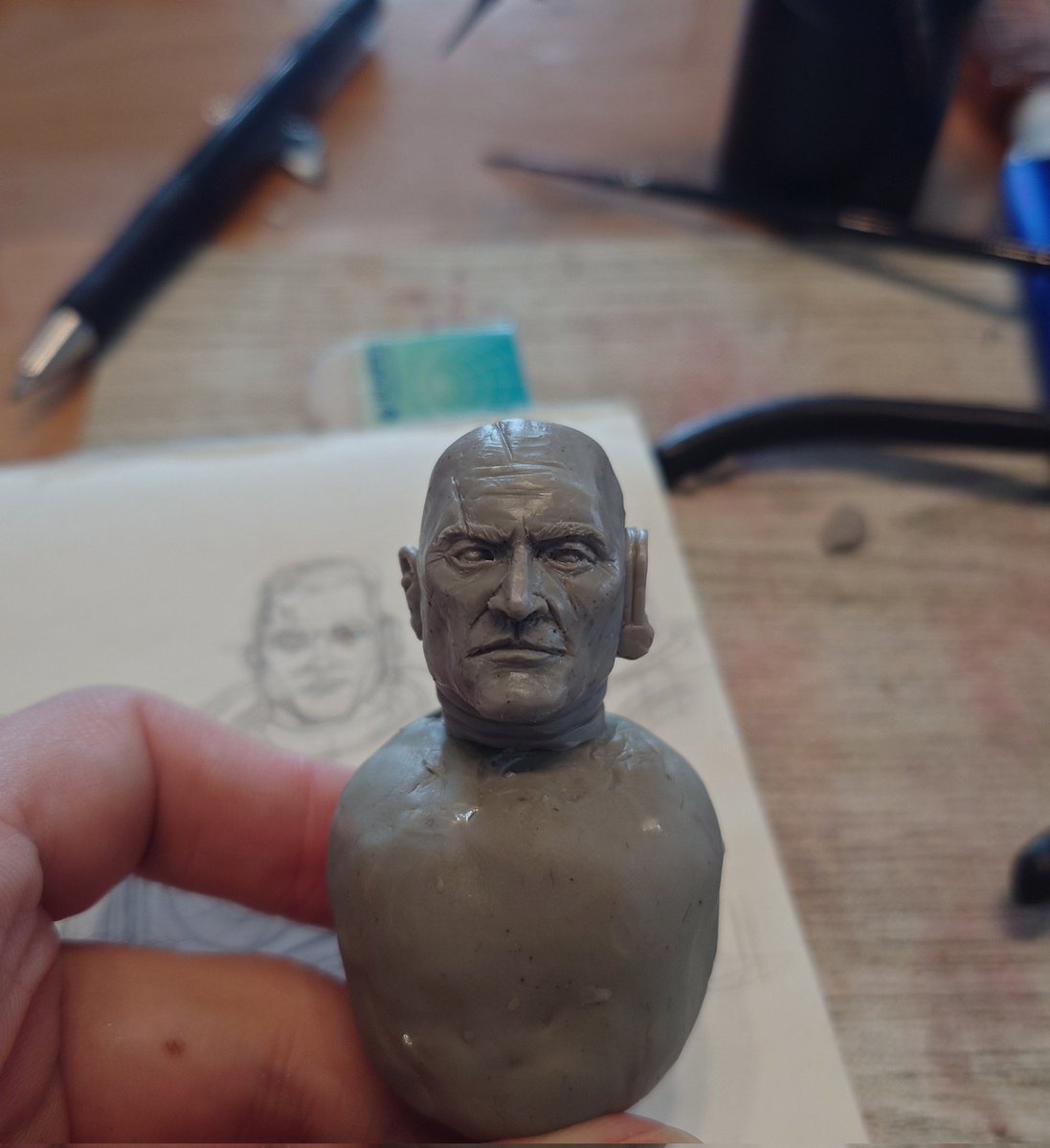 スカルピー始めました！
アマプラに出てた方のタイタスに寄せようとしたけど、まだ似せるのはむずいですね。