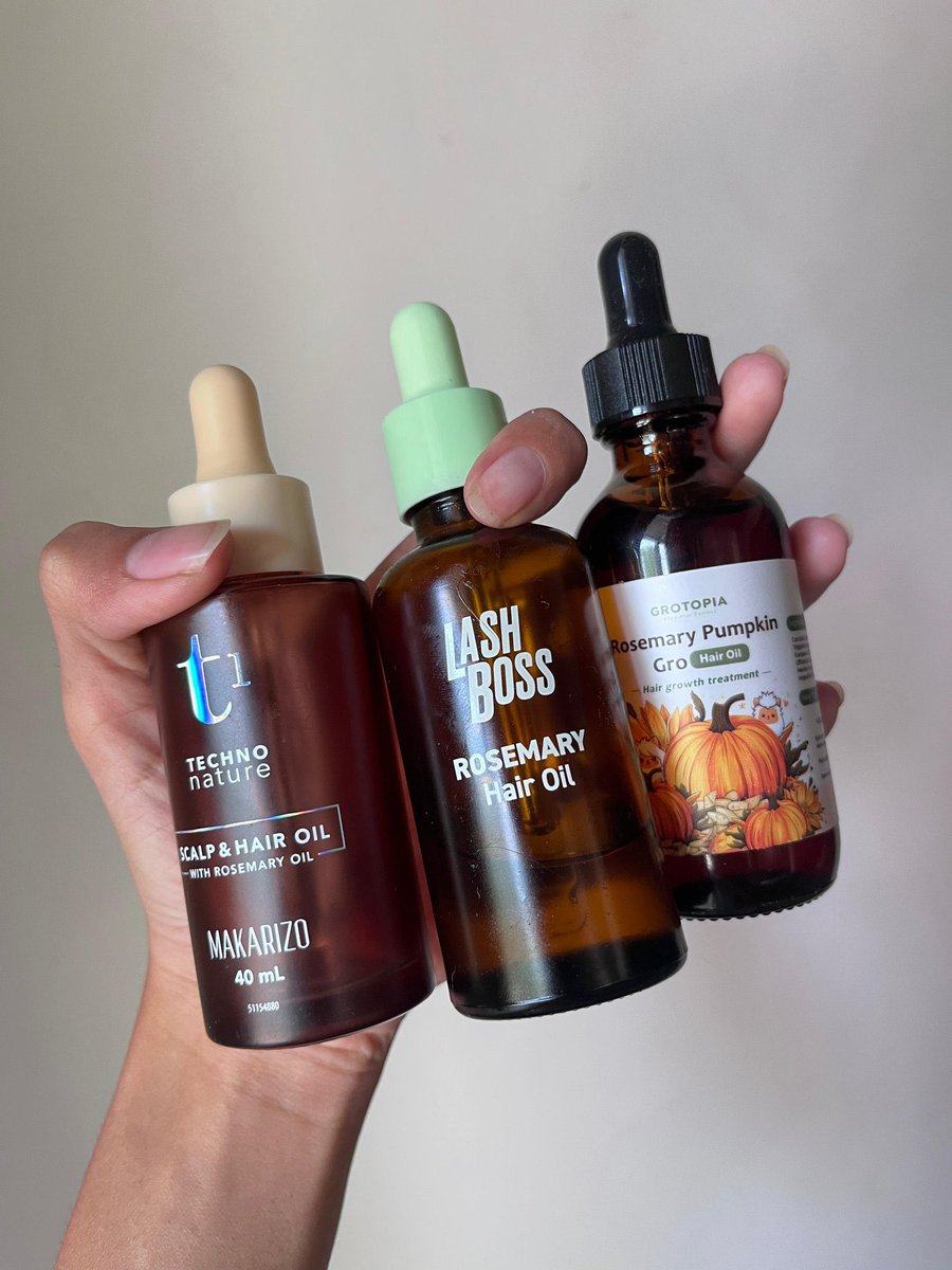 🏅TOP 3 ROSEMARY OIL BUAT RAMBUT RONTOK.