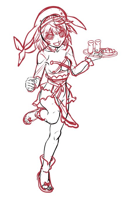 ラフ~ #奥野田美宵 #東方project