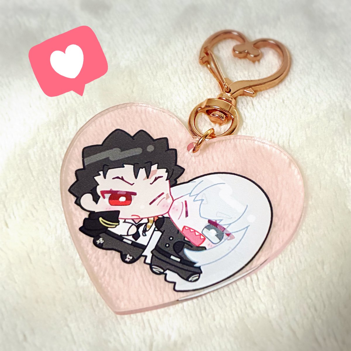 アクキー届いたけど最高ベリベリキュートかもしれない