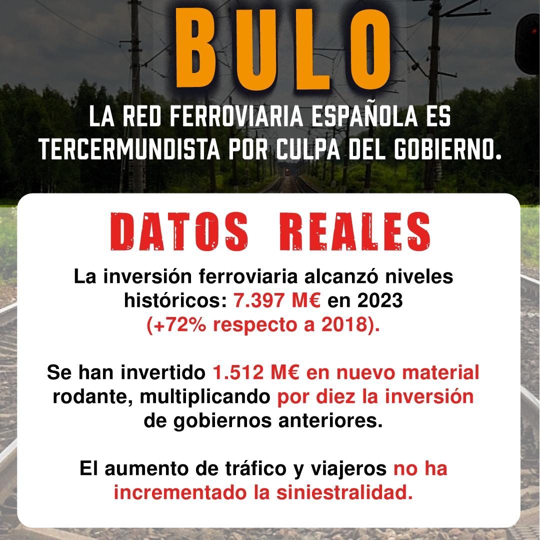 La inversión ferroviaria NO se detiene.
