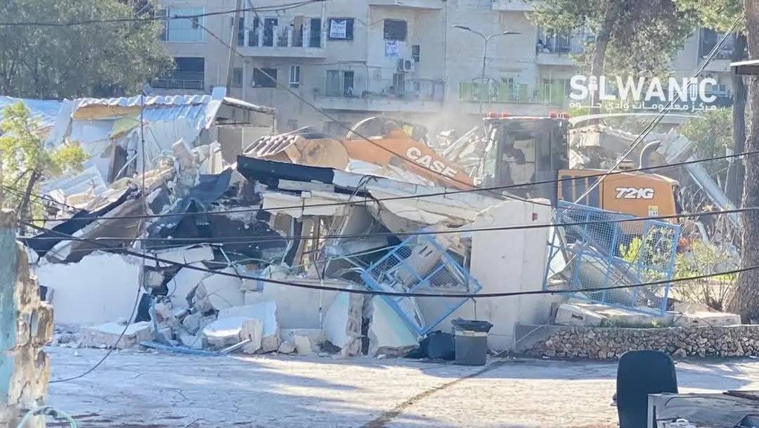 UNRWA - the agency responsible for feeding, educating, and supporting millions of Palestinians. This demolition is part of Israel's efforts to eliminate UNRWA's activities as part of its efforts to erase the Palestinian people.