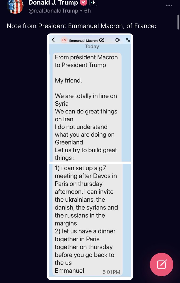 Die Nachrichten an Trump lesen sich wie ein einziges Stockholm-Syndrom