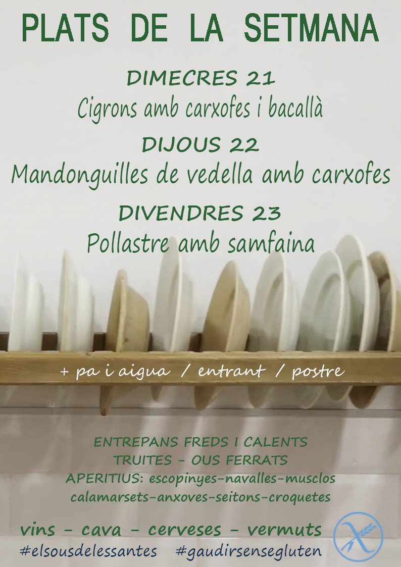 Bona setmana!!! 🥂🥂
Després de tres mesos, tornem amb força.