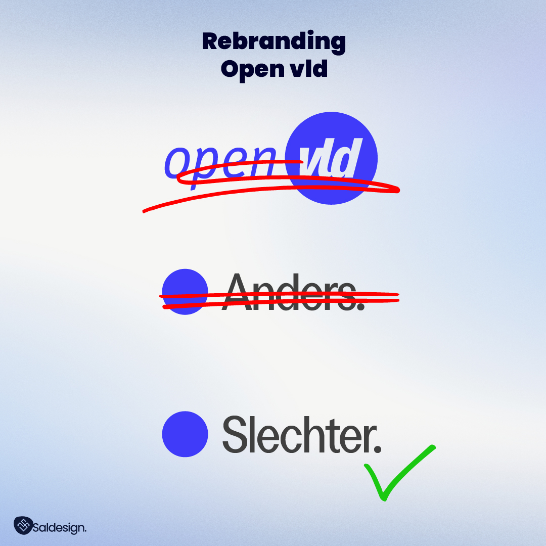 Rebranding <a href="/anders_partij/">Anders.</a>, want Slechter kon niet?

#rebranding #openvld #Anders