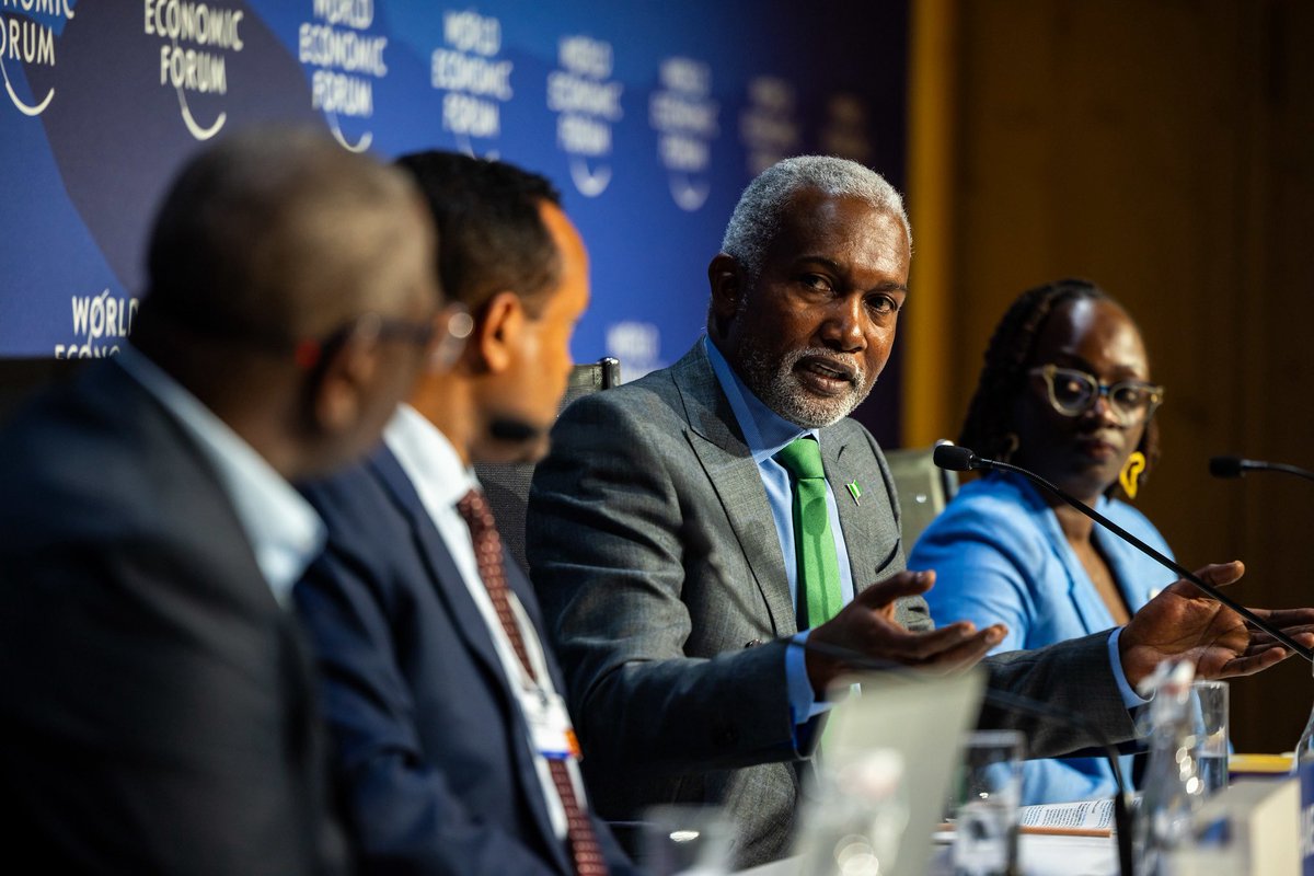 YusufTuggar's tweet image. Unlocking sustainable growth in Africa depends on how effectively policy reform, private capital, and regional integration are aligned to create jobs at scale.

Speaking at the “How Can We Unlock New Sources of Growth? Africa’s Job Engine” panel on the sidelines of #WEF26, I…