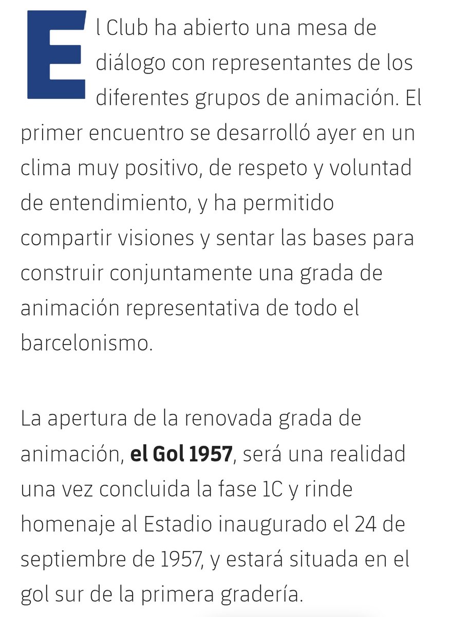 guy_acurero's tweet image. El Barça necesita que regrese la grada de animación. 

El comunicado completo: