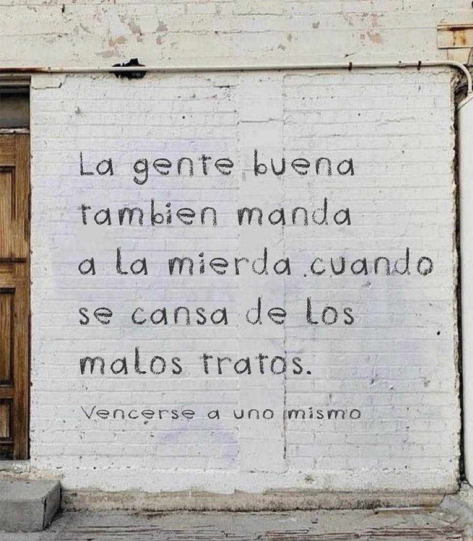 itextosoff's tweet image. La gente buena también se cansa