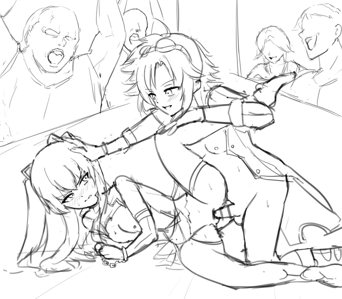 skebうぃっぷ
難しい構図だけど頑張ります^^ 