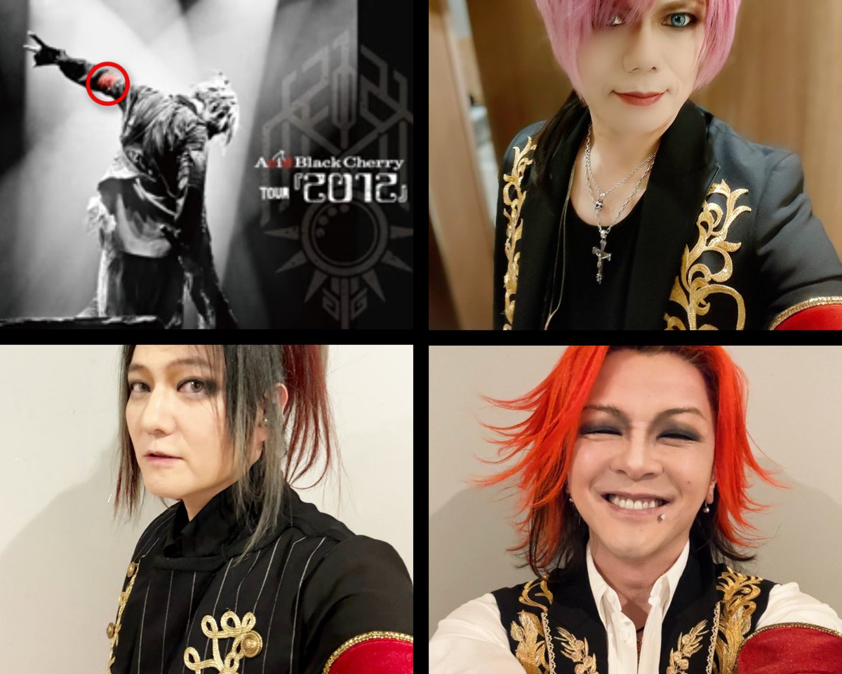 ちょっと思ったの… yasuさんが着けてた左側の赤い腕章を今回メン バー