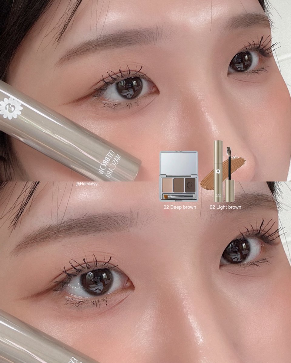 สวอชมาสคาร่าคิ้ว supermom 

ปัดง่ายมากกกกก เคลือบขนคิ้วทุกเส้น คิ้วเรียงสวย แต่ของซปมสีจะไม่ได้ทึบแบบบวชคิ้ว ปัดสีอ่อนสุดก็ไม่ได้อ่อนมาก เน้นคิ้วธรรมชาตเลย *แต่ทำสีสวยมากๆๆๆ*