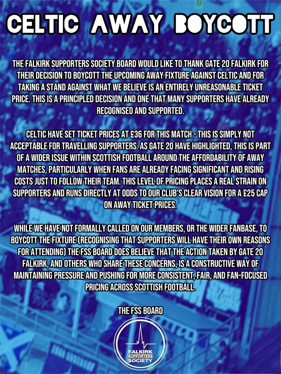 Falkirk Supporters Society tweet media