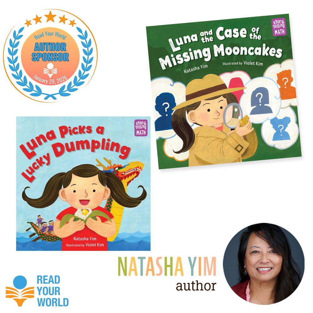 MCChildsBookDay's tweet photo. Welcome to 2026 Author sponsor @NatashaYim! She enjoys delving into research for nonfiction projects such as the picture book Lunar New Year &amp; children’s magazines, like “Highlights for Children” &amp; “Appleseeds”.

https://t.co/dDcZlUHxl2

#ReadYourWorld #ad #kidlit https://t.co/07Frdv4VlT