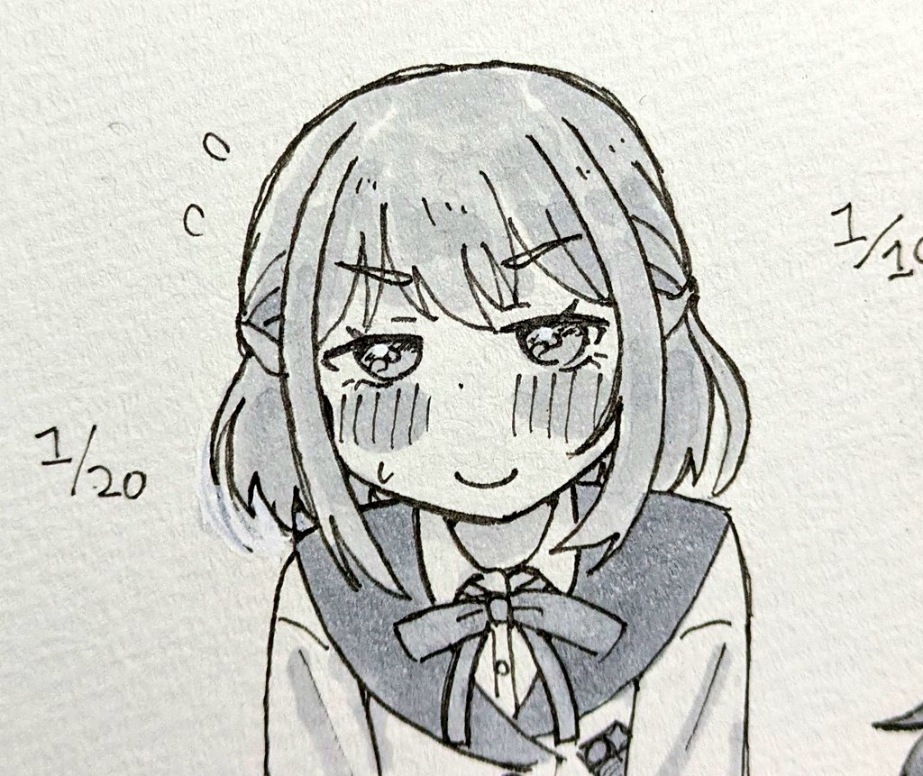 今日はリーリヤを描きました。髪色をミスった気がします 