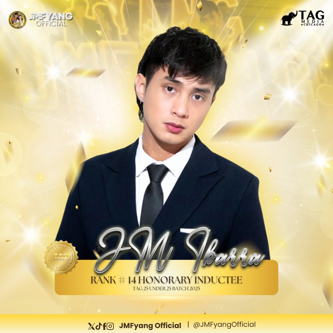 JMFyangOfficial's tweet image. 𝐇𝐎𝐍𝐎𝐑𝐈𝐍𝐆 𝐓𝐇𝐄 𝐌𝐎𝐕𝐄𝐑𝐒 𝐀𝐍𝐃 𝐒𝐇𝐀𝐊𝐄𝐑𝐒 𝐎𝐅 𝐓𝐇𝐈𝐒 𝐆𝐄𝐍𝐄𝐑𝐀𝐓𝐈𝐎𝐍

So proud and so happy for JMFyang as they are officially hailed as honorary inductees of TAG Media Chicago. Being recognized under TAG 25 Under 25 Batch 2025 is already a huge honor,…
