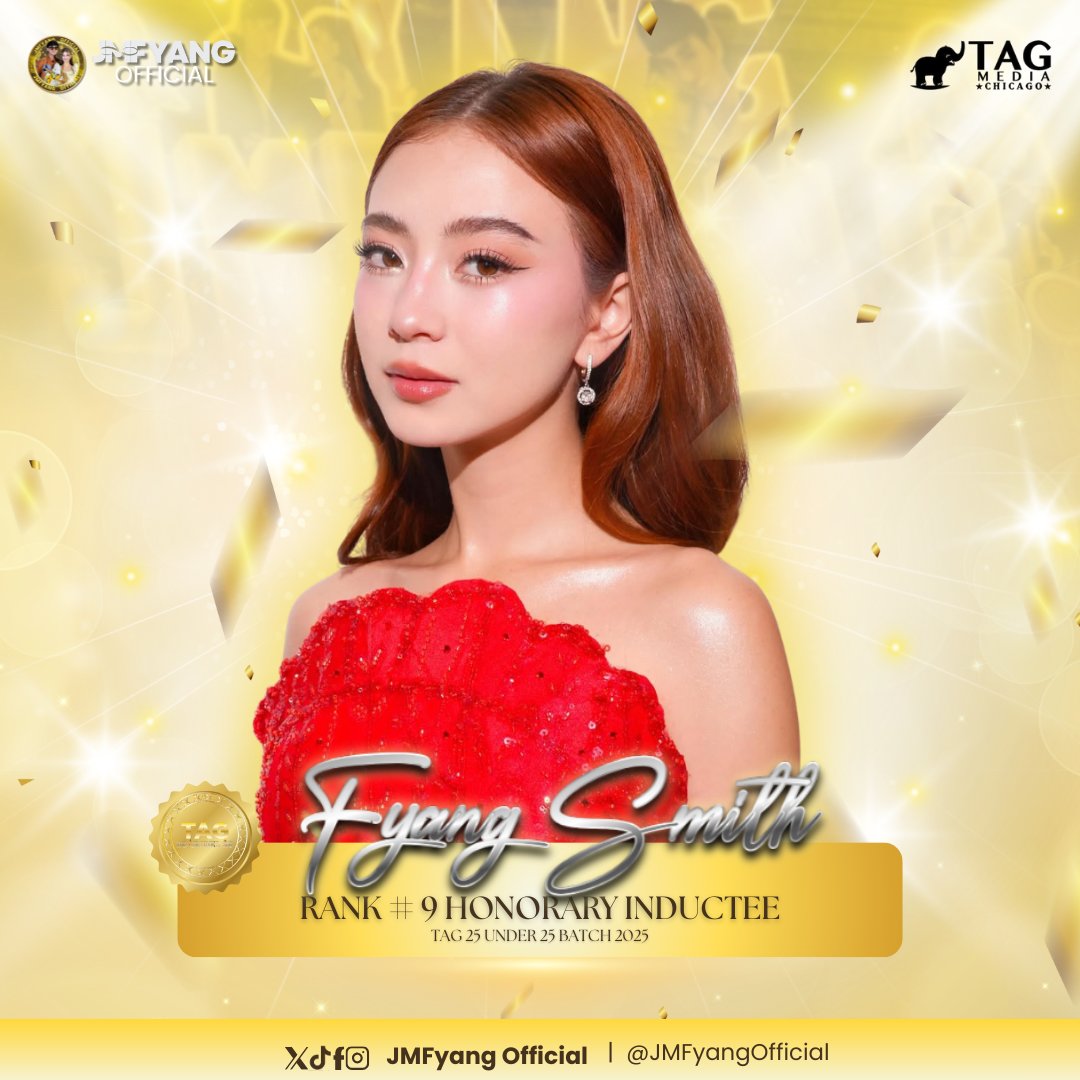 JMFyangOfficial's tweet image. 𝐇𝐎𝐍𝐎𝐑𝐈𝐍𝐆 𝐓𝐇𝐄 𝐌𝐎𝐕𝐄𝐑𝐒 𝐀𝐍𝐃 𝐒𝐇𝐀𝐊𝐄𝐑𝐒 𝐎𝐅 𝐓𝐇𝐈𝐒 𝐆𝐄𝐍𝐄𝐑𝐀𝐓𝐈𝐎𝐍

So proud and so happy for JMFyang as they are officially hailed as honorary inductees of TAG Media Chicago. Being recognized under TAG 25 Under 25 Batch 2025 is already a huge honor,…