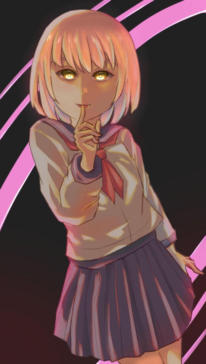 llu7s_u's tweet photo. 秘密
#オリジナルキャラクター 
#イラスト好きさんとつながりたい 
#イラスト https://t.co/w41ITpSyhc