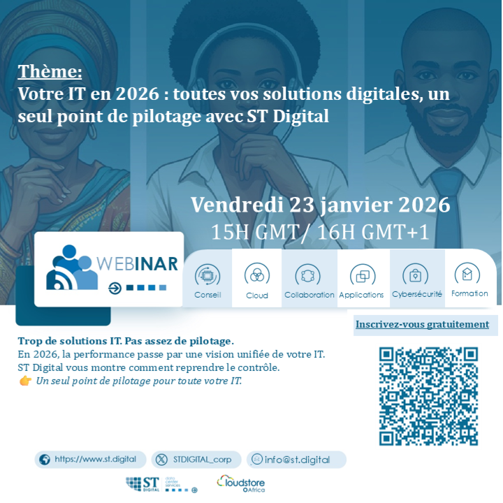 STDIGITAL_corp's tweet photo. 📈 Dépenses IT mondiales : +6 000 Md$ en 2026
❌ +30 % du cloud gaspillé
En 2026, la vraie question n’est plus combien investir,
mais comment piloter efficacement son IT.
🎯 Webinaire ST Digital 👉 https://t.co/wF4MZCP4vx
#IT2026 #DSI #CTO #DataCenter #STDigital #GouvernanceIT https://t.co/os9Y9oDO23