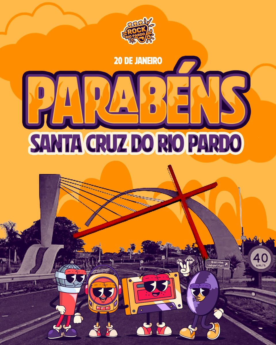 156 anos de história.

Parabéns, Santa Cruz Rock City! 🤘🔥 Obrigado por ser o cenário perfeito para a nossa paixão pelo Rock 'n' Roll. Que venham muitos mais anos de história, cultura e, claro, muita música alta! ✨🎸

#RRP #RockRioPardo #SantaCruzDoRioPardo