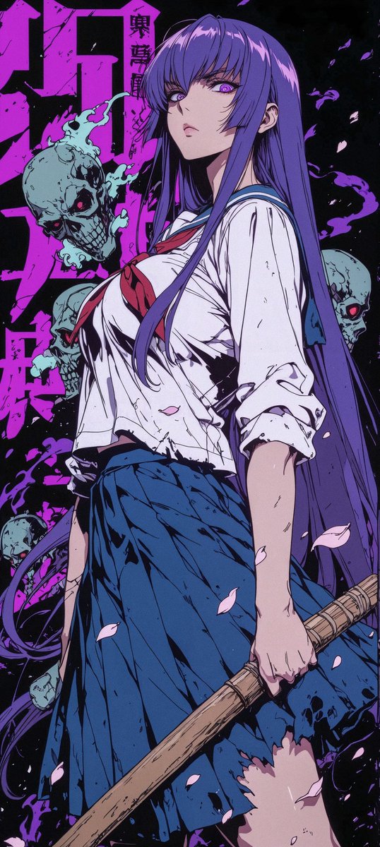 theSosiKevin's tweet image. “Control your fear, or it controls you.” ⚡🖤 ~ Saeko Busujima